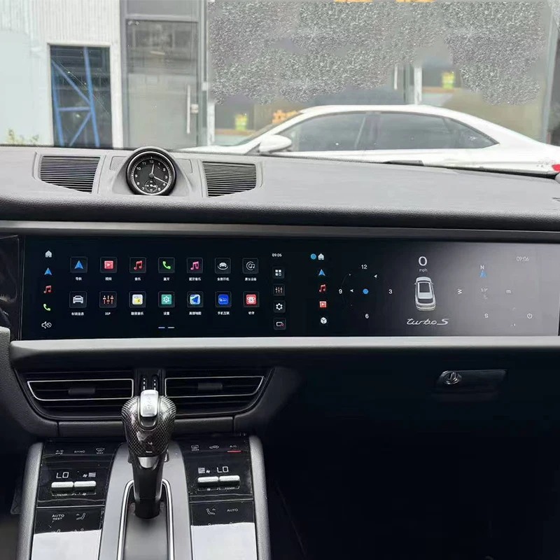 High quality center console screen controls multimedia screen for  Macan 2018-2024